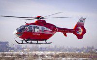 Elicopter SMURD pentru intervențiile medicale de urgență din sud-estul țării