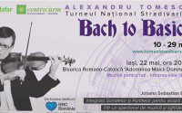 Alexandru Tomescu se pregăteşte pentru Turneul Naţional Stradivarius “Bach to Basics”