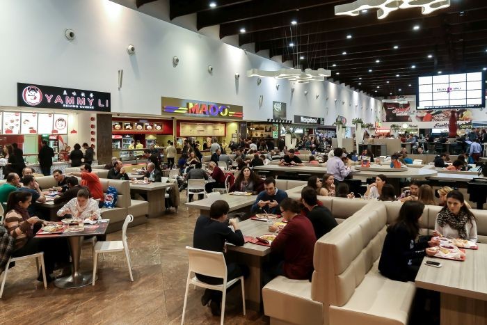 Food court Palas Mall